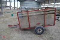 6' X 4' SINGLE AXLE CAR TRAILER - 2