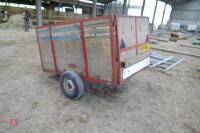 6' X 4' SINGLE AXLE CAR TRAILER - 4