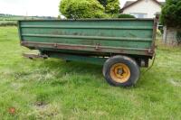 FRASER F68 SINGLE AXLE TIPPING TRAILER - 9