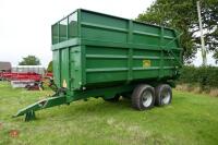 2010 WEEKS 11 TONNE SILAGE TRAILER - 2