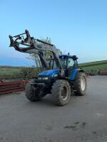2006 NEW HOLLAND TM155 4WD TRACTOR - 5