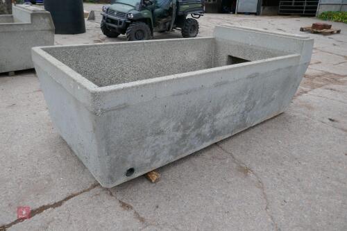 CONCRETE 400 GALLON WATER TROUGH