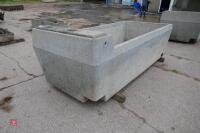 CONCRETE 400 GALLON WATER TROUGH - 6