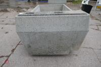 CONCRETE 400 GALLON WATER TROUGH - 7