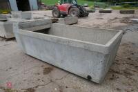 CONCRETE 400 GALLON WATER TROUGH - 2