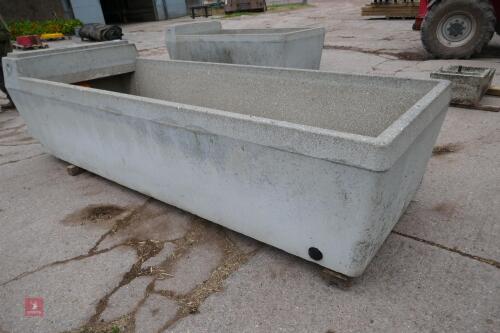 CONCRETE 500 GALLON WATER TROUGH