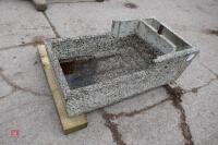 CONCRETE WATER TROUGH