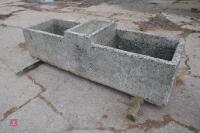 CONCRETE WATER TROUGH