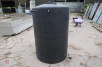 BLACK PLASTIC 300 GALLON JUICE TANK - 4