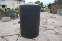 BLACK PLASTIC 300 GALLON JUICE TANK - 6