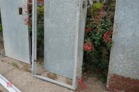 GALVANISED SHEETED DOOR & FRAME - 4