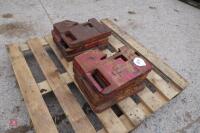 CASE INTERNATIONAL FRONT TRACTOR WEIGHTS - 4