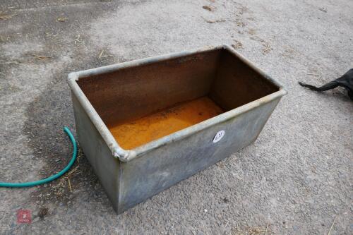 GALVANISED WATER TROUGH