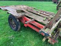 10' X 6' WOODEN TRAILER - 4