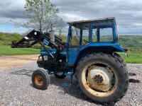 1983 FORD 5610 2WD TRACTOR C/W LOADER