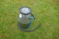 STAINLESS STEEL MILK DUMP BUCKET - 2