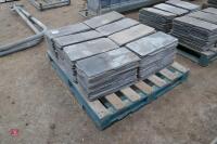 250 18" X 9" ROOFING SLATES - 3