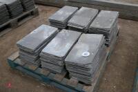 250 18" X 9" ROOFING SLATES