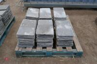 250 18" X 9" ROOFING SLATES - 4