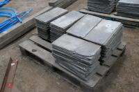 250 18" X 9" ROOFING SLATES - 4