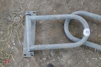 PAIR OF ONE WAY RACE CATTLE GATES - 2