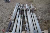 METAL POLES OUT OF CATTLE FEED SYSTEM - 3