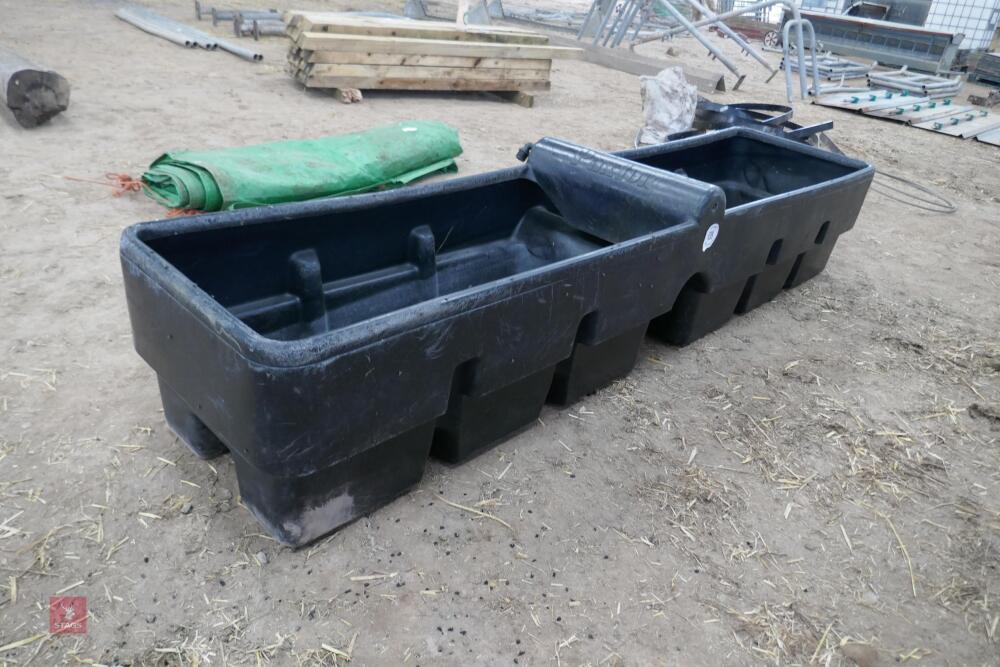 PAXTON PLASTIC DOUBLE SIDE WATER TROUGH