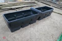 PAXTON PLASTIC DOUBLE SIDE WATER TROUGH - 4