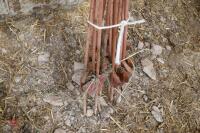 14 METAL ELECTRIC FENCE STAKES - 6