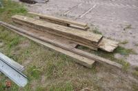 VARIOUS LENGTHS OF TIMBER