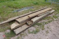 VARIOUS LENGTHS OF TIMBER - 6