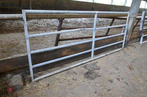 9' 6" GALVANISED YARD GATE