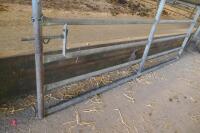 9' GALVANISED YARD GATE - 4