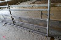 10' GALVANISED YARD GATE - 5