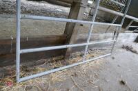 7' 8" GALVANISED YARD GATE - 3