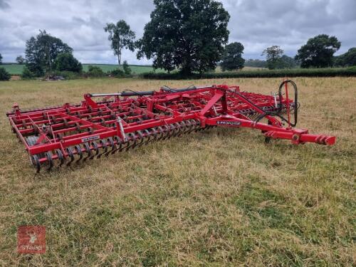 2016 PROFORAGE CULTIMAX 8M TRAILED SPRINGTINE CULTIVATOR