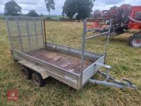 9’ X 4’6” FLAT BED TRAILER - 3