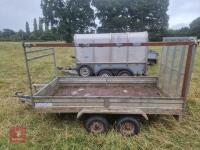 9’ X 4’6” FLAT BED TRAILER - 5