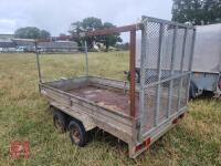 9’ X 4’6” FLAT BED TRAILER - 6