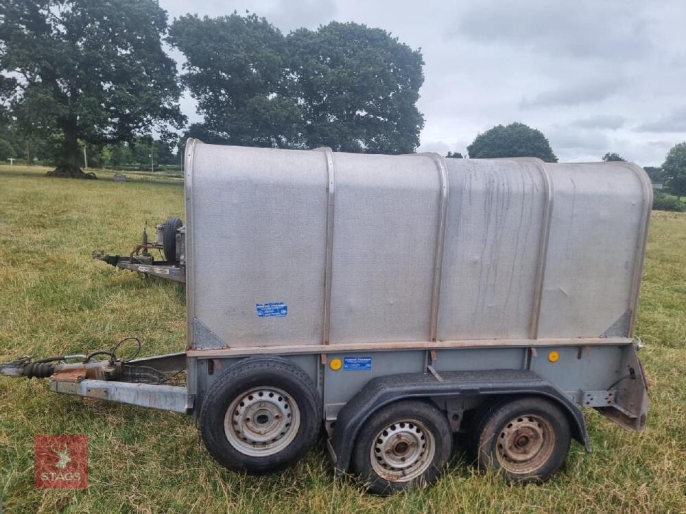 IFOR WILLIAMS 8’ X 5’ TWIN AXLE PLANT TRAILER