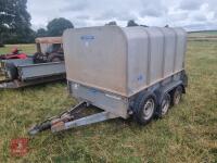 IFOR WILLIAMS 8’ X 5’ TWIN AXLE PLANT TRAILER - 2