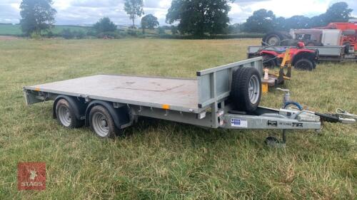 2007 IFOR WILLIAMS LM 125G FLAT BED TRAILER