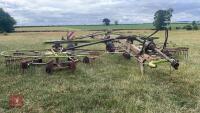 CLAAS LINER 2900 TWIN ROTOR RAKE - 5