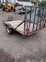 SINGLE AXLE FLAT BEDTRAILER - 2