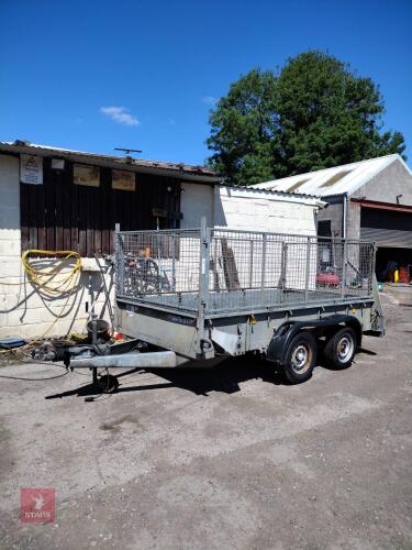 IFOR WILLIAMS GD105 TWIN AXLE TRAILER