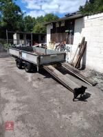 IFOR WILLIAMS LM105 FLAT BED TRAILER - 2