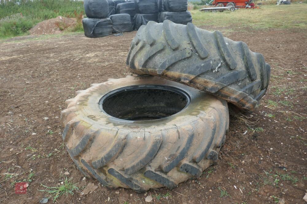 2 X TRELLEBORG 480/70 R28 TYRES