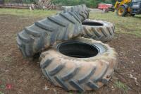 2 X TRELLEBORG 480/70 R28 TYRES - 2