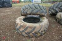 2 X TRELLEBORG 480/70 R28 TYRES - 7