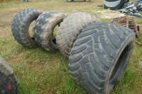 4 X 560/45/22.5 TYRES - 3